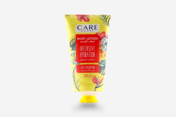Care & More body lotion intensive hydration fast absorption - 150 ml tropical