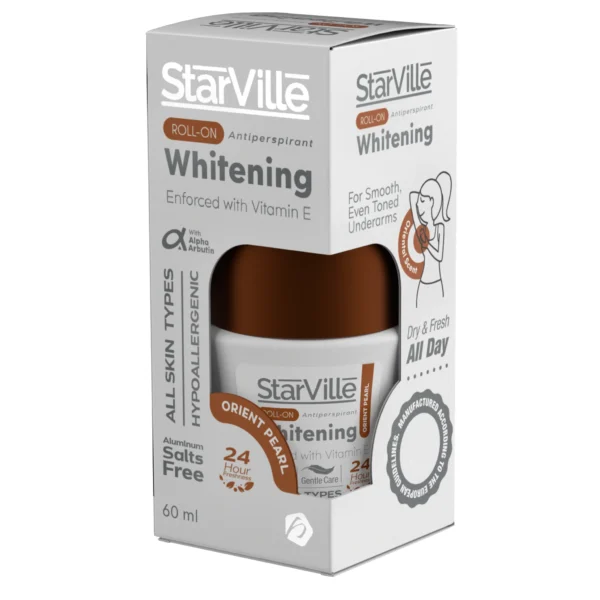 Starville Roll-On Antiperspirant Whitening -60 Ml Orient pearl Starville Roll-On Antiperspirant Whitening -60 Ml
